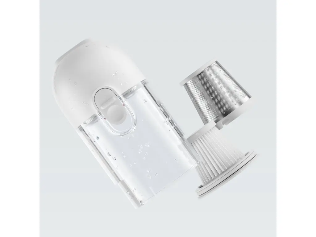 Aspirator de mana Xiaomi Vacuum Cleaner Mini, Li-Ion 10.8 V, 40W, 100ml, Portabil, Alb