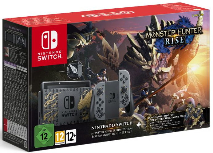 Consola Nintendo Switch - Monster Hunter Rise
