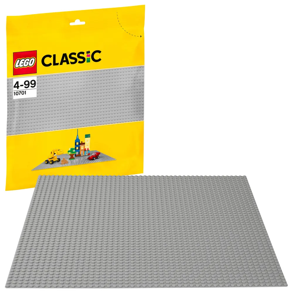 LEGO Classic - Placa de baza gri 10701