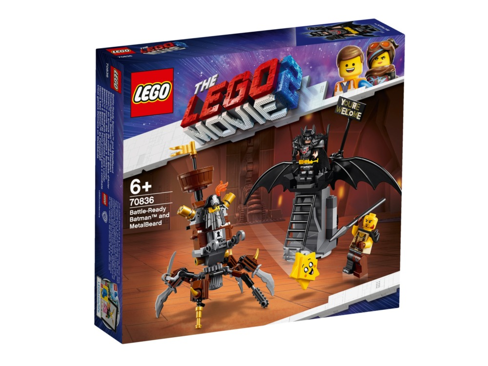 LEGO Movie Batman si Barba metalica 70836