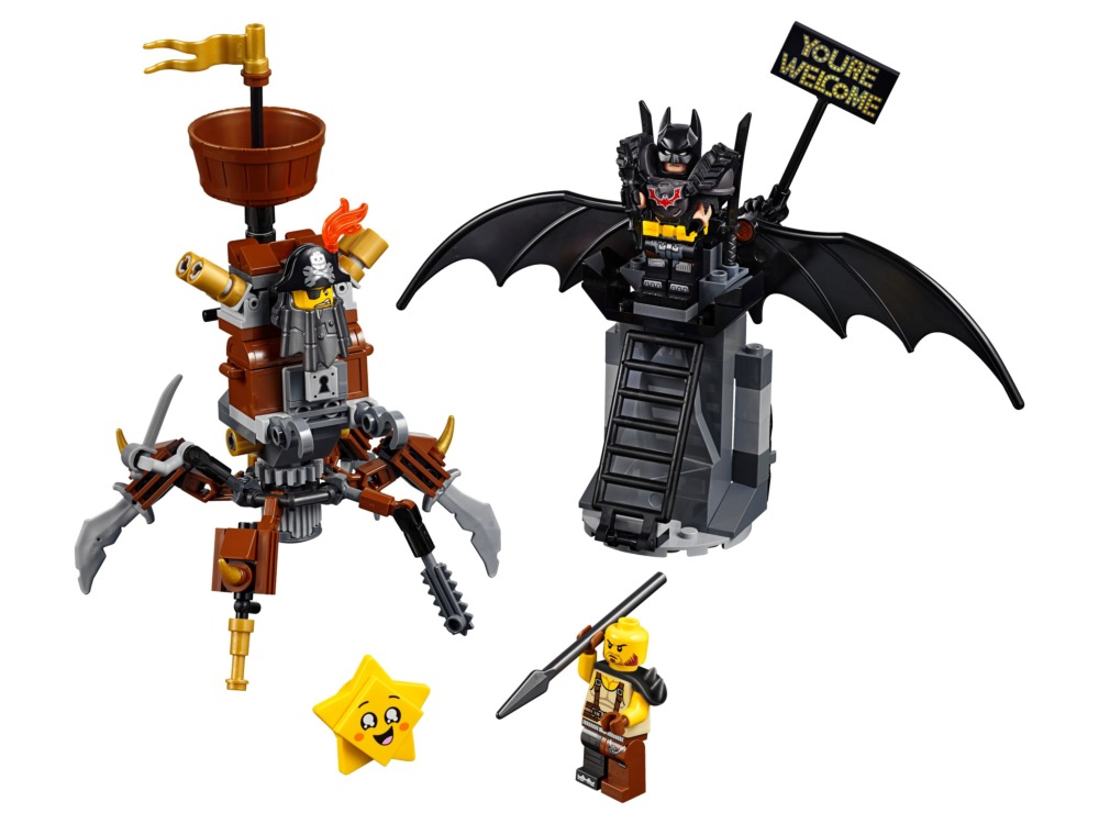 LEGO Movie Batman si Barba metalica 70836