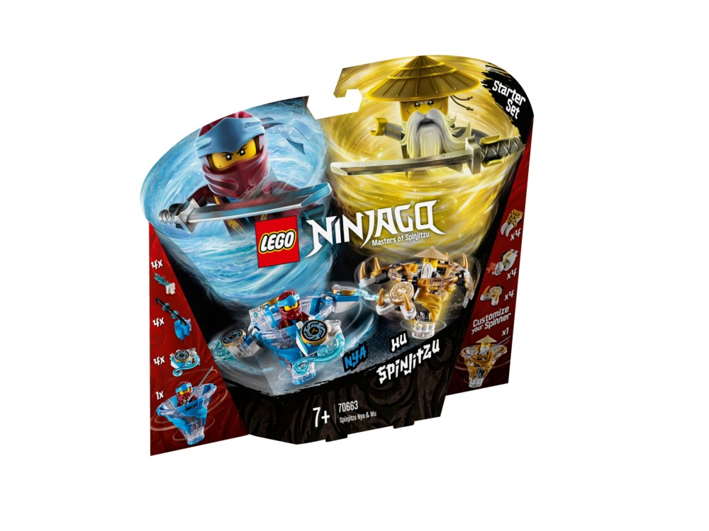 LEGO Ninjago Spinjitzu Nya si Wu 70663