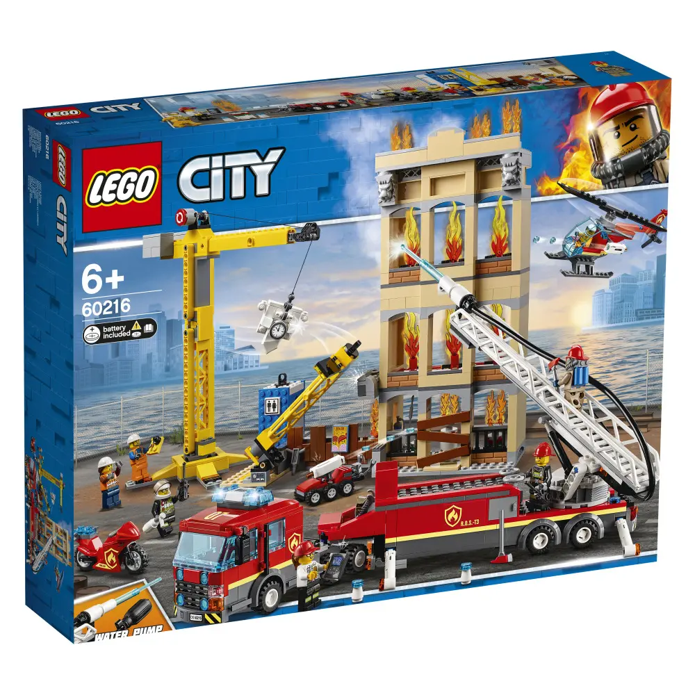 LEGO City - Pompieri in oras 60216