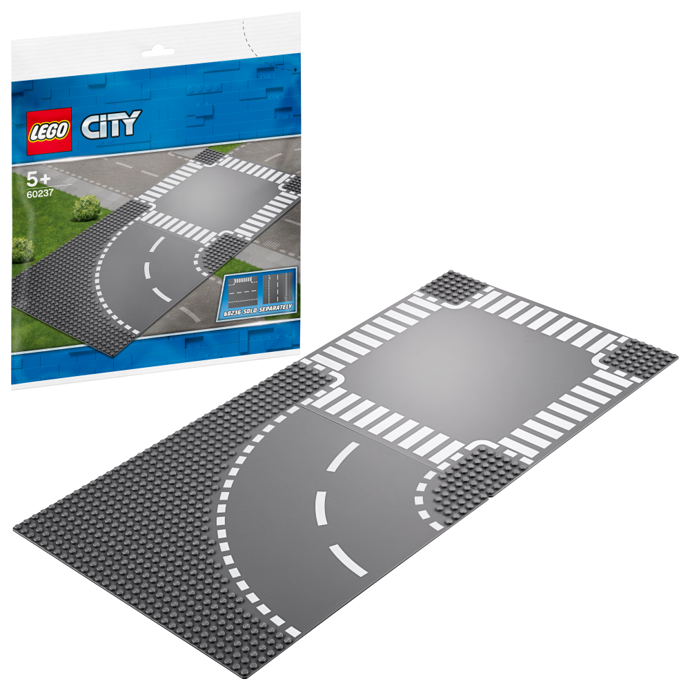 LEGO City - Curba si intersectie 60237