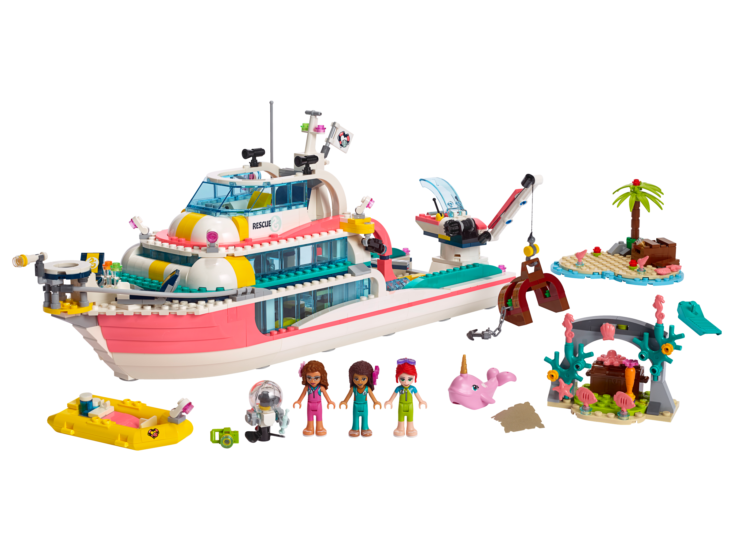 LEGO Friends Barca de salvare 41381