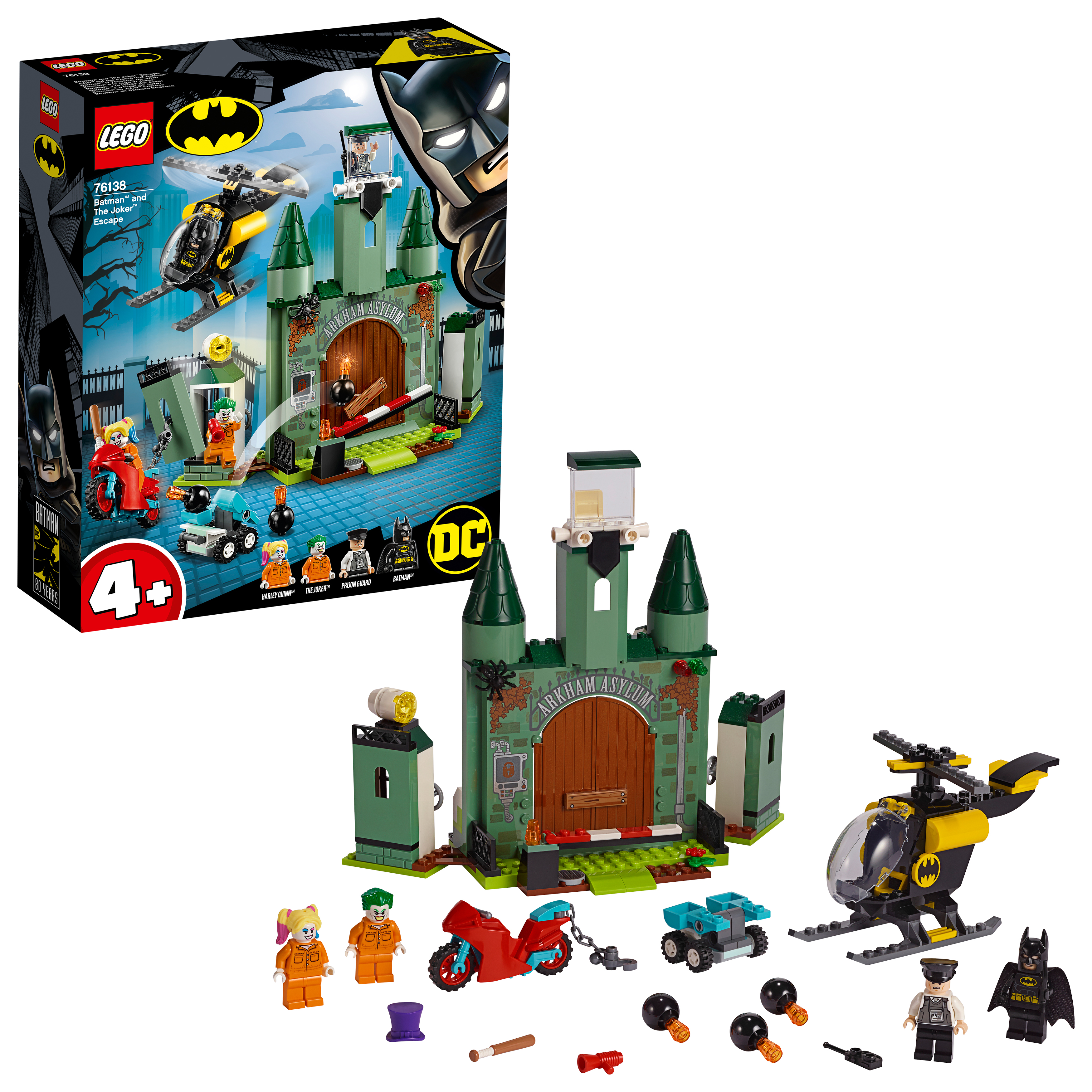 LEGO Super Heroes Batman si Joker 76138