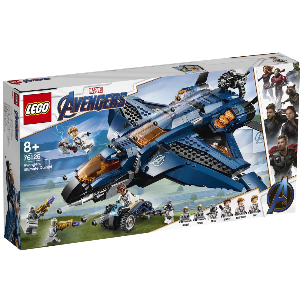 LEGO Super Heroes - Quinjetul suprem 76126