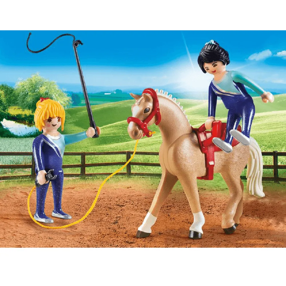Set Lectie calarie Playmobil Country, 3 piese, Multicolor