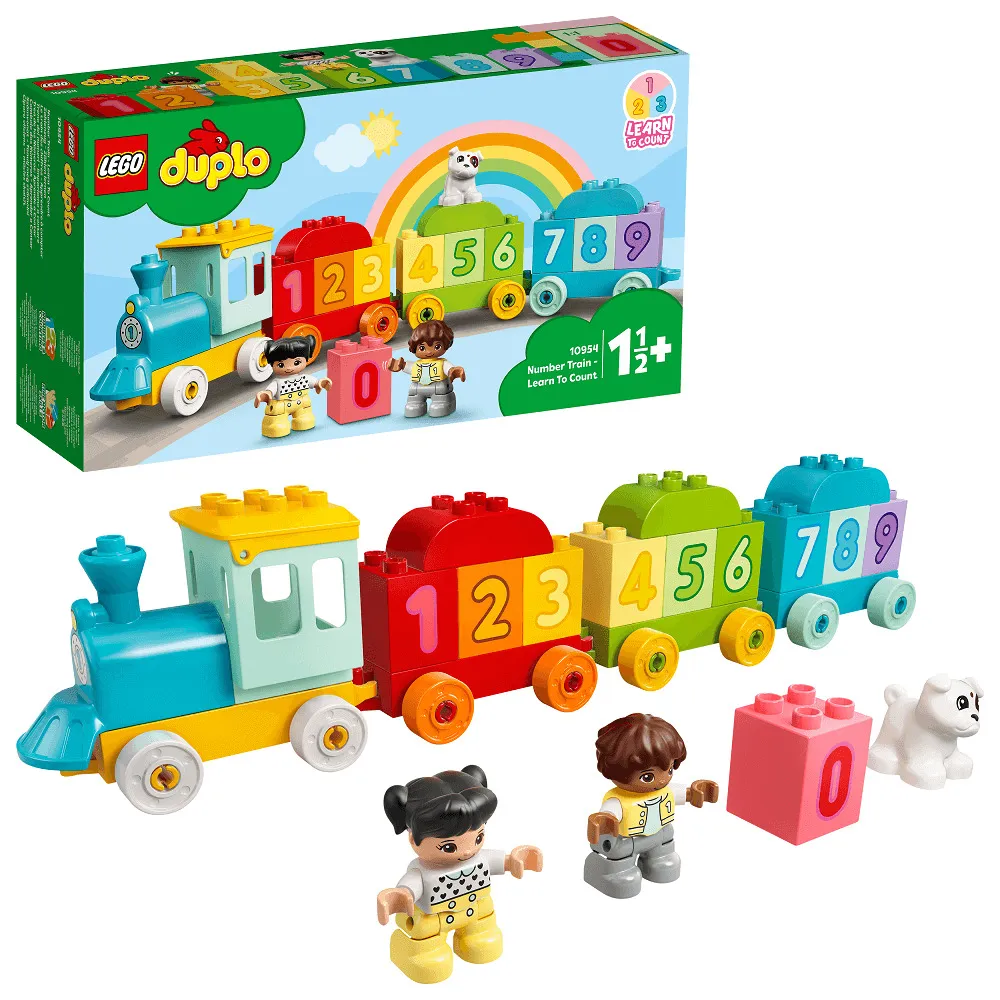 LEGO Duplo Trenul cu numere - Invata sa numeri 10954
