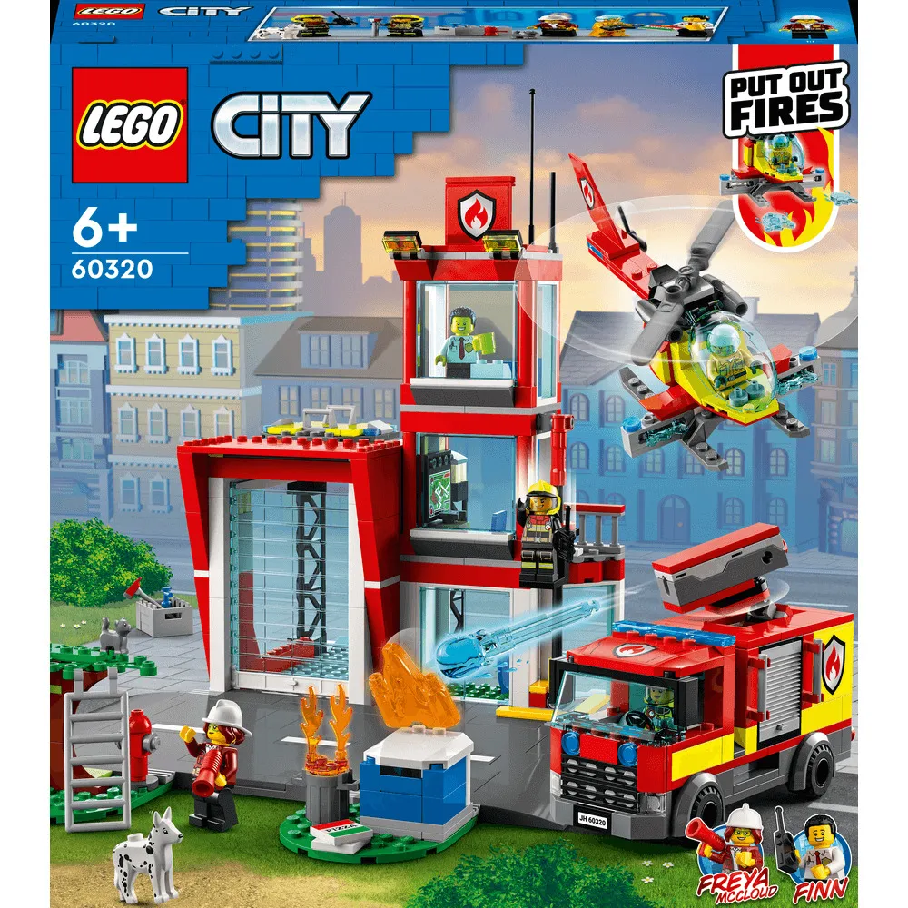 LEGO City Remiza de pompieri 60320