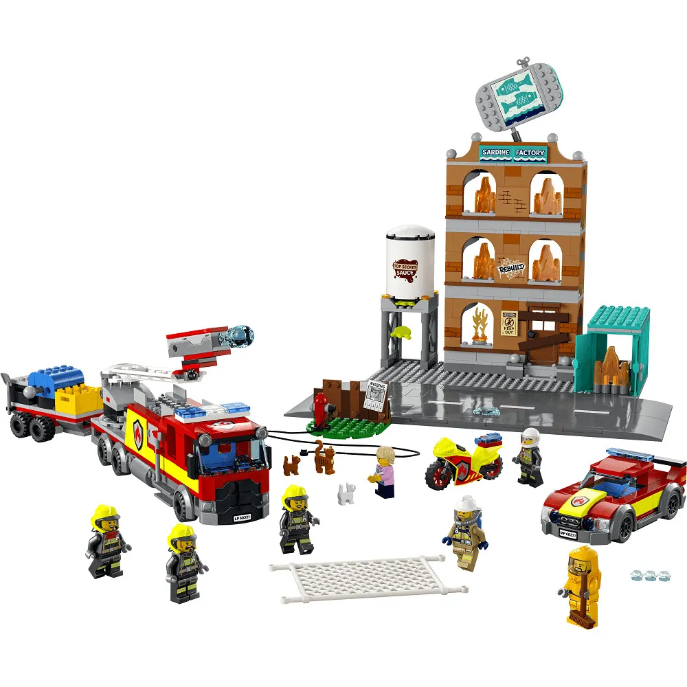 LEGO City Brigada de pompieri 60321