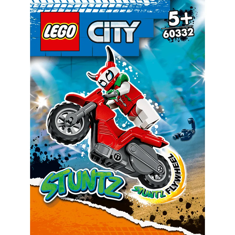 LEGO City Motocicleta de cascadorii scorpion salbatic 60332
