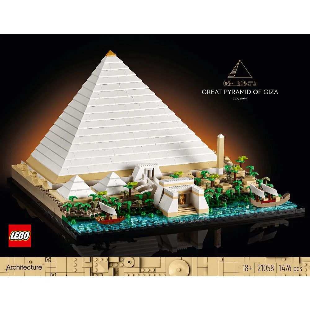 LEGO Architecture Marea piramida din Giza 21058