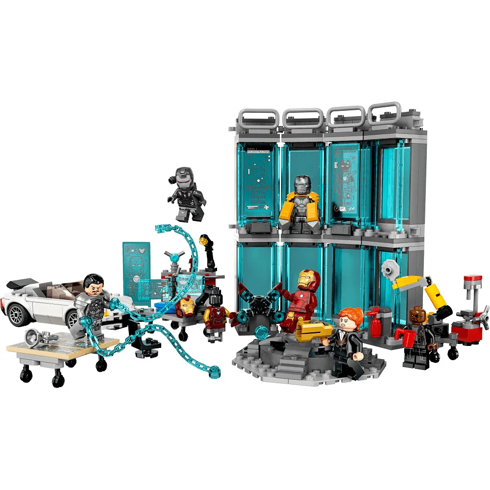 LEGO Marvel Arsenalul lui Iron Man 76216