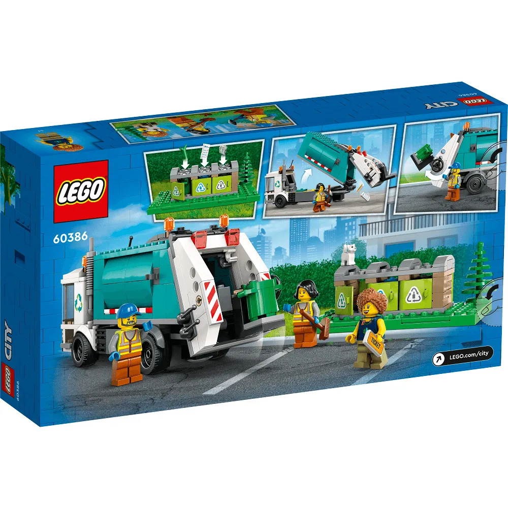LEGO City Camion de reciclare 60386