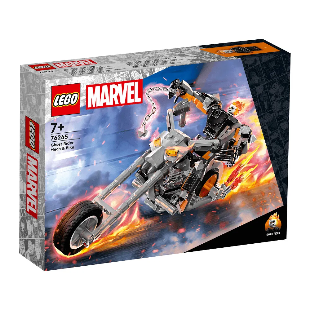 LEGO Super Heroes Robot si motocicleta Calaretul fantoma 76245