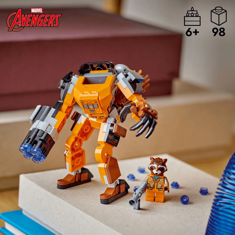 LEGO Super Heroes Armura de robot a lui Rocket 76243