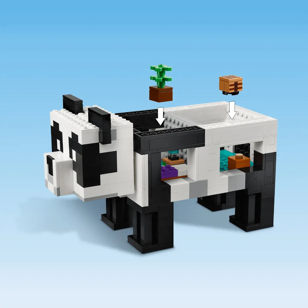 LEGO Minecraft Refugiul ursilorpanda 21245