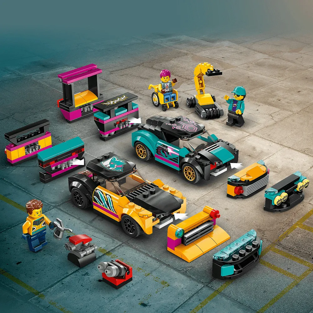 LEGO City Service pentru personalizarea masinilor 60389