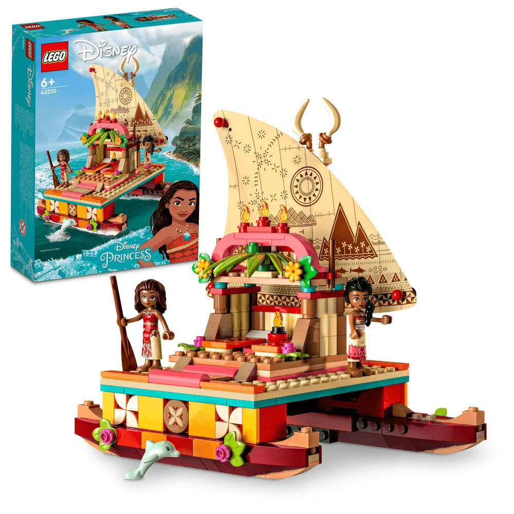 LEGO Disney Animation Catamaranul polinezian al Moanei 43210