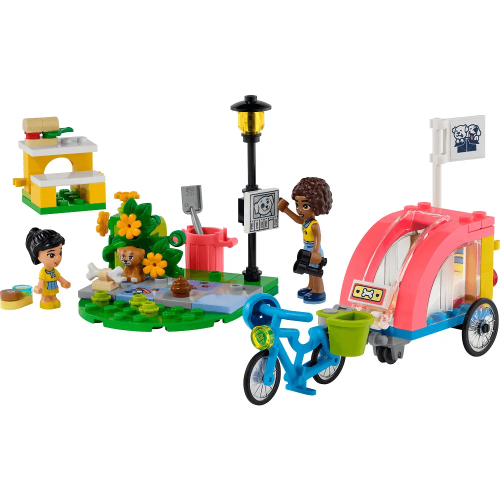 LEGO Friends Bicicleta pentru salvarea cainilor 41738