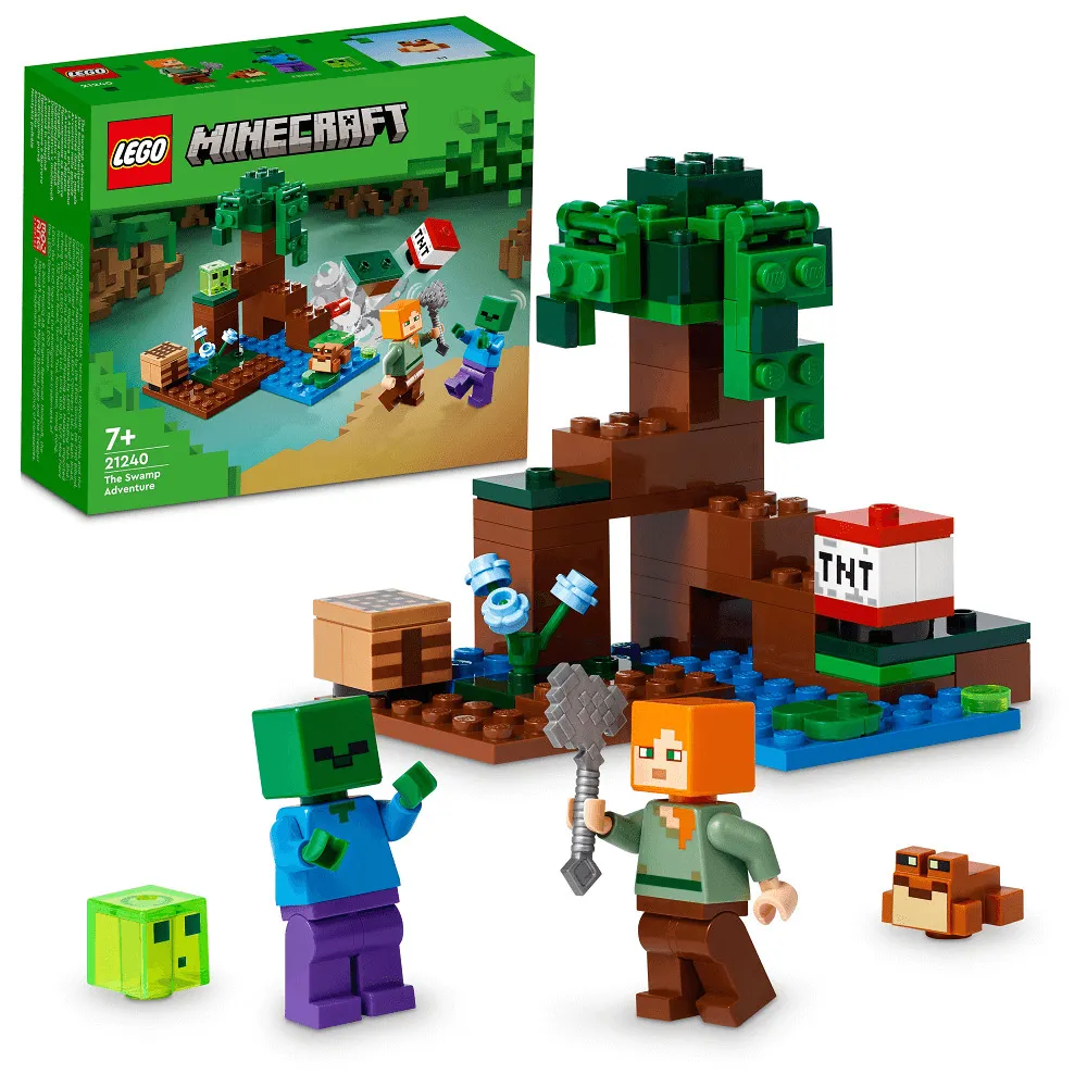 LEGO Minecraft Aventura in mlastina 21240