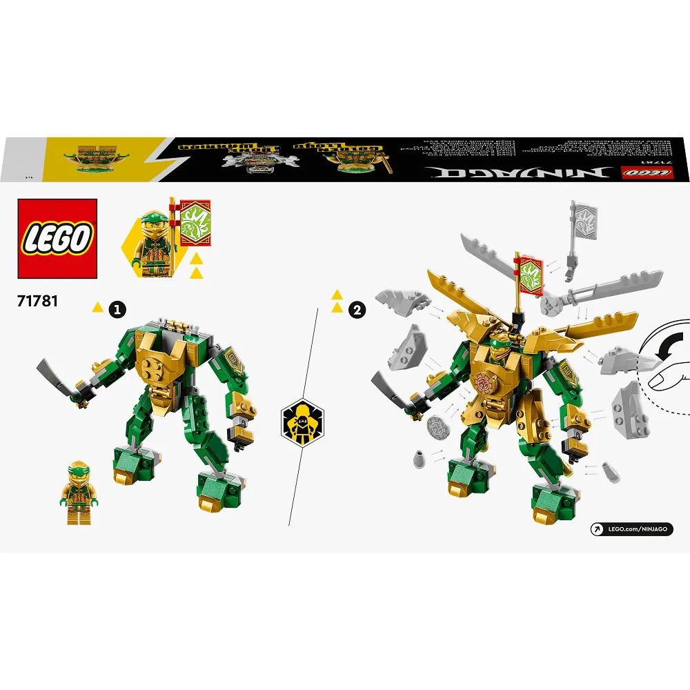 LEGO Ninjago Lupta cu robotul EVO al lui Lloyd 71781