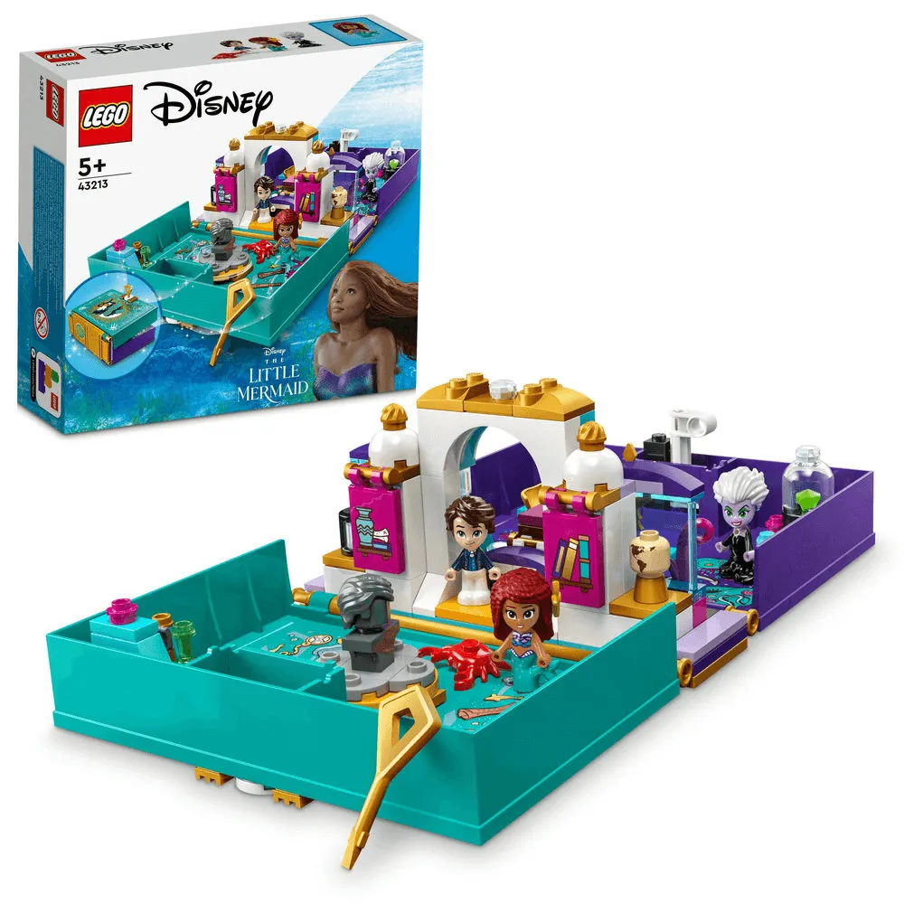 LEGO Disney Princess Cartea povestii Mica sirena 43213