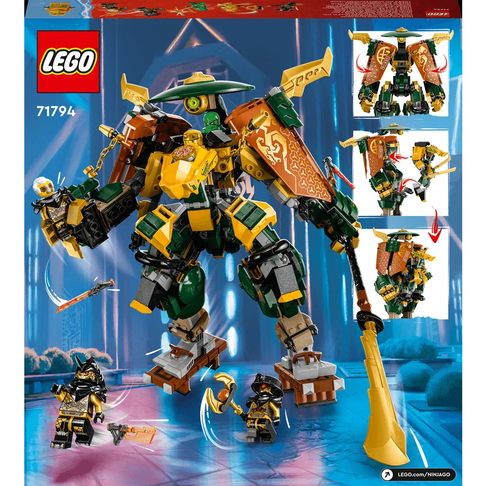LEGO Ninjago Robotii din echipa ninja a lui Lloyd si Arin 71794