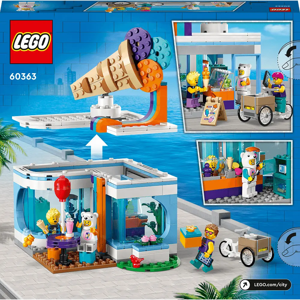 LEGO City Magazin de inghetata 60363