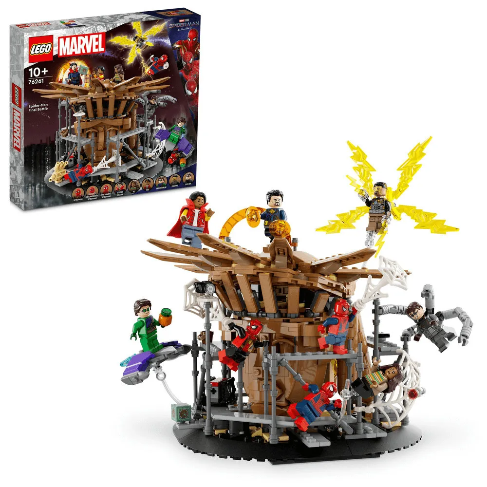 LEGO Super Heroes Marvel Lupta finala a Omului Paianjen 76261