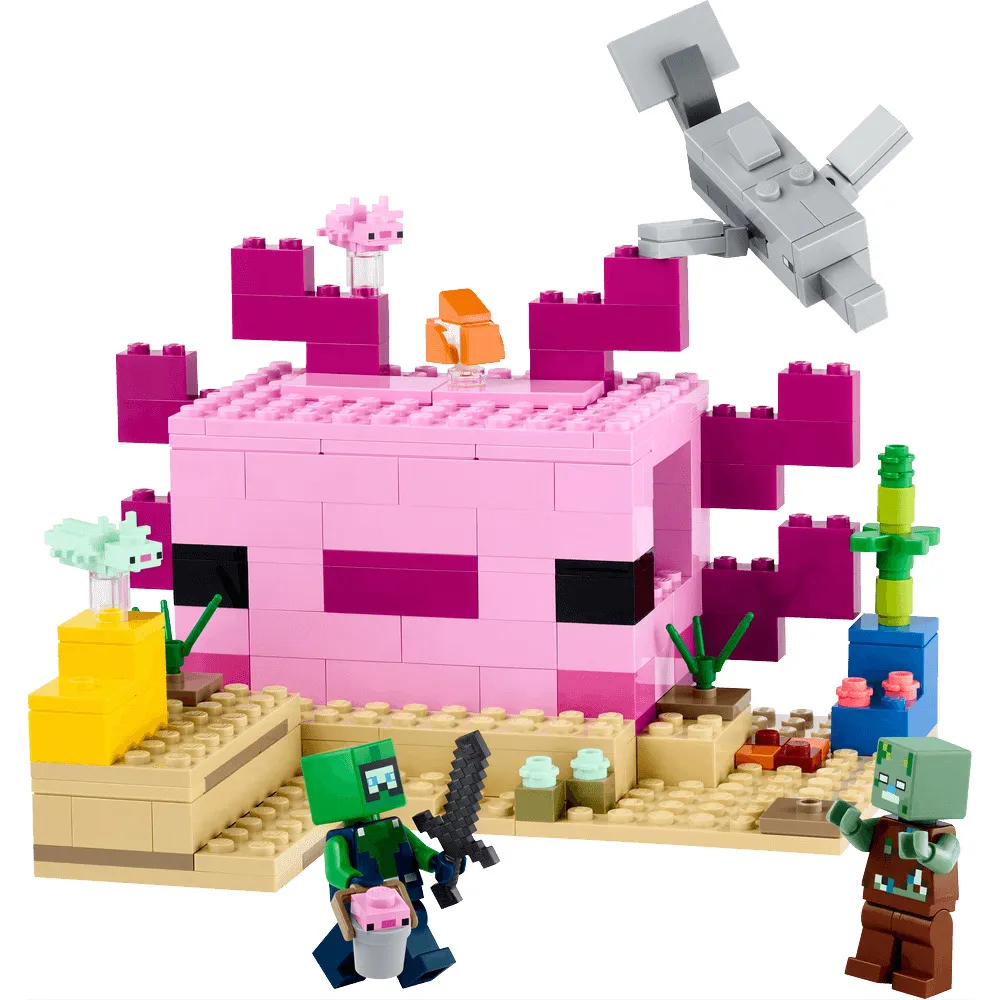 LEGO Minecraft Casa Axolotl 21247
