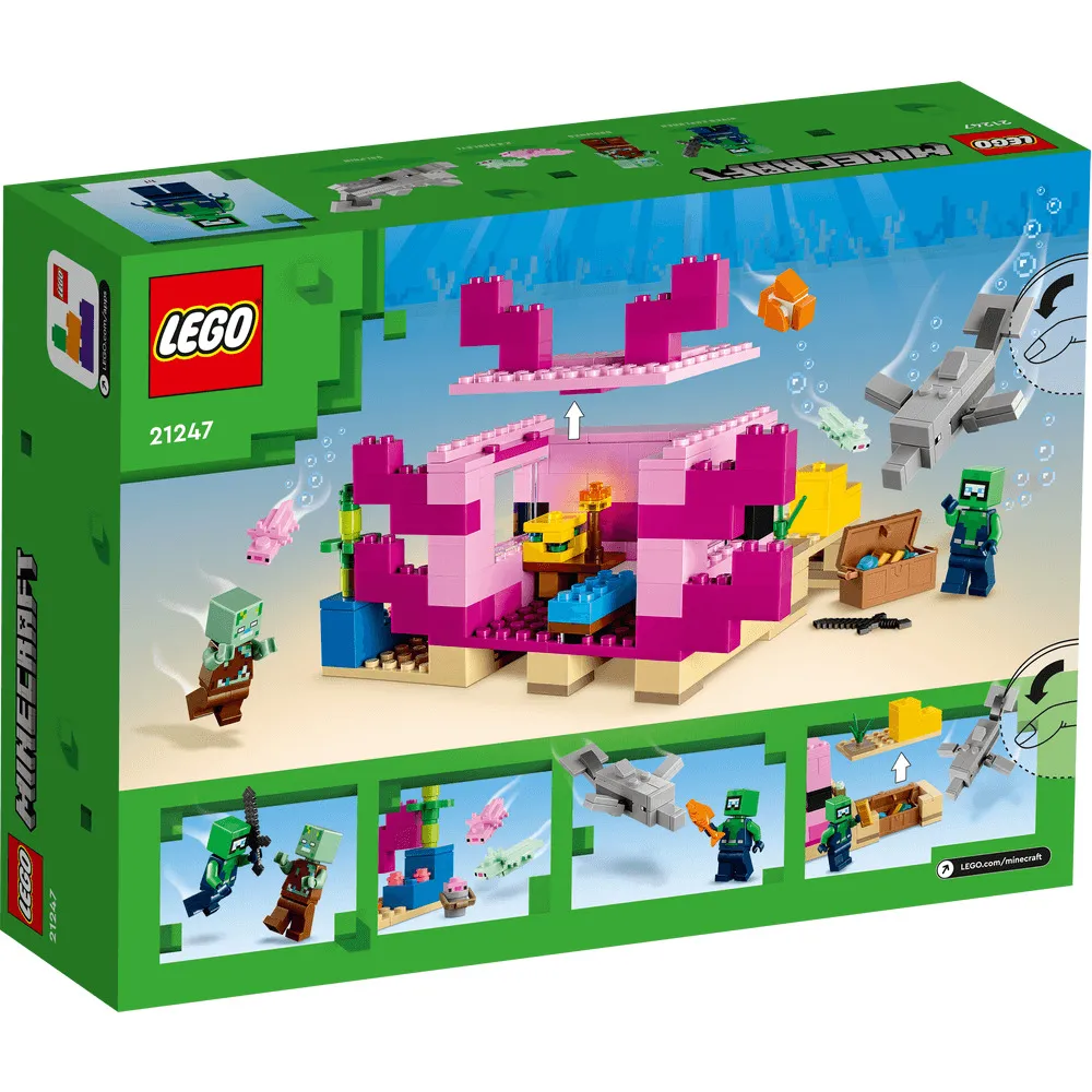 LEGO Minecraft Casa Axolotl 21247