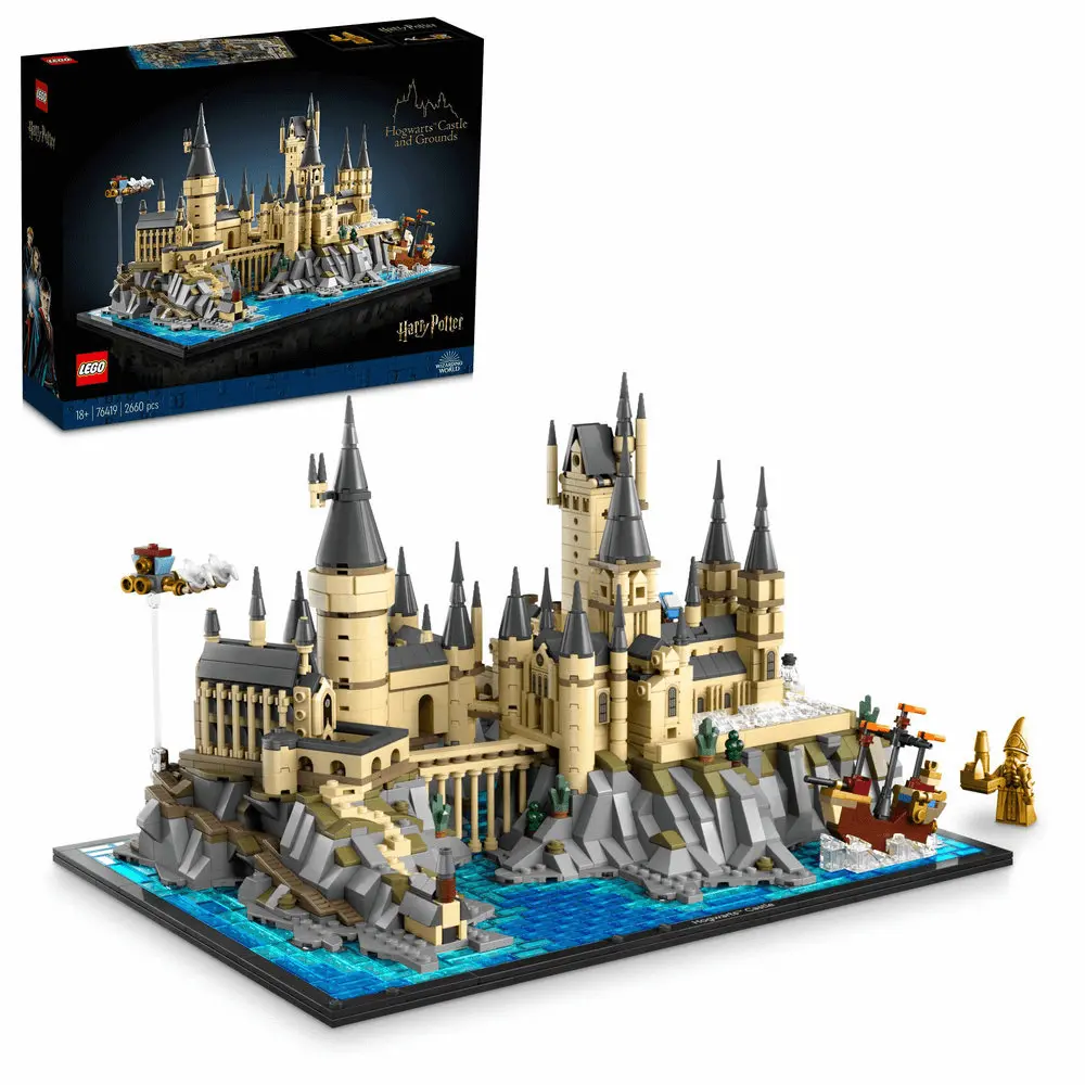 LEGO Harry Potter Castelul Hogwarts si imprejurimile 76419