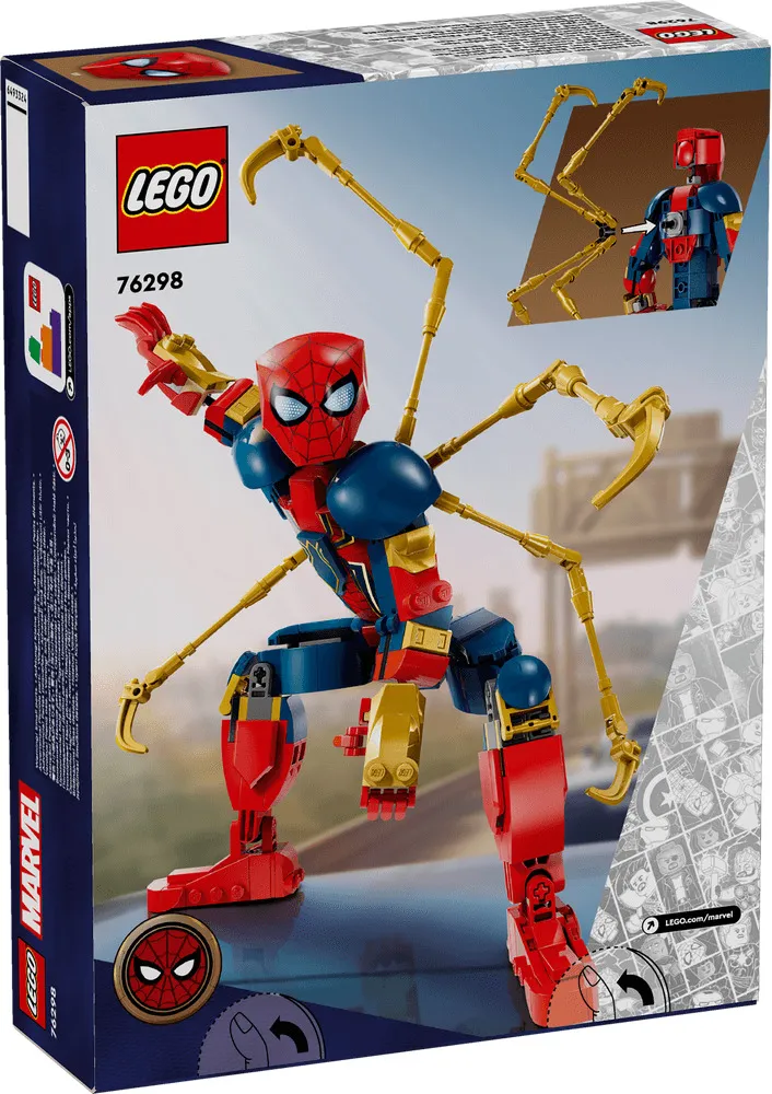 LEGO Marvel Figurina de constructie Omul Paianjen de fier 76298