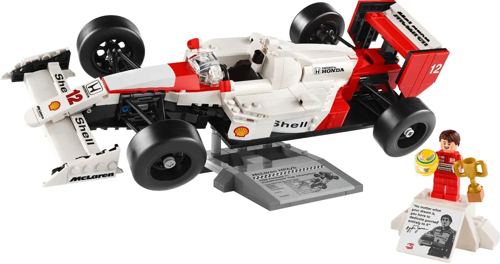 LEGO Icons McLaren MP4/4 si Ayrton Senna 10330