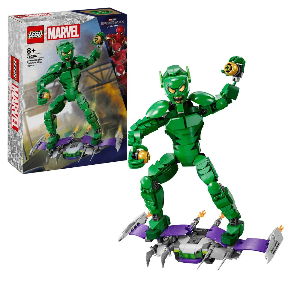 LEGO Marvel Figurina de constructie Green Goblin 76284