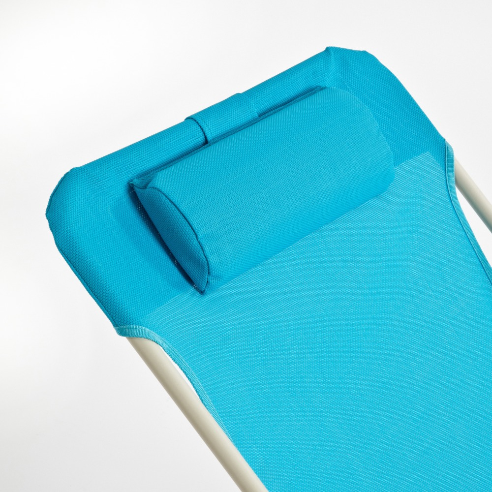 Scaun pliabil textilen, albastru
