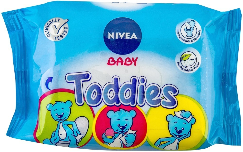 Servetele Nivea Baby Todddies 60buc