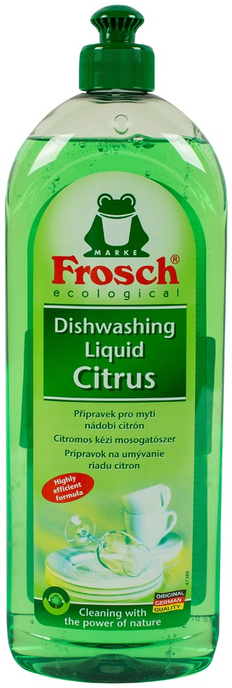 Detergent de vase eco citrus Frosch 750ml