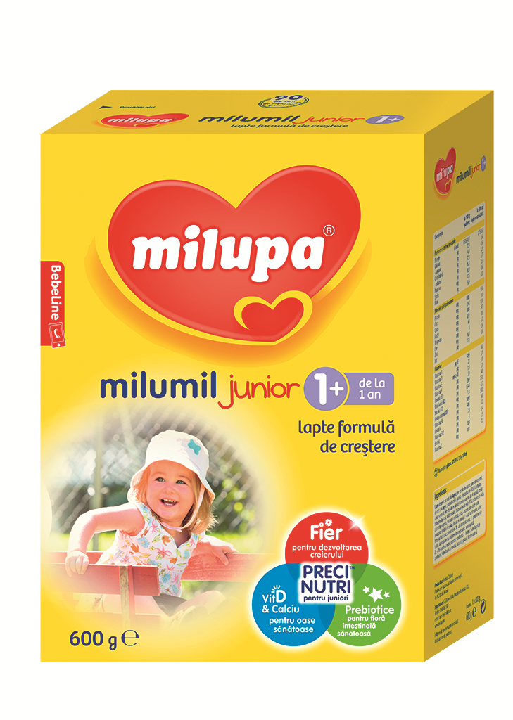 Lapte pentru copii Milupa Milumil Junior 1+ 600g