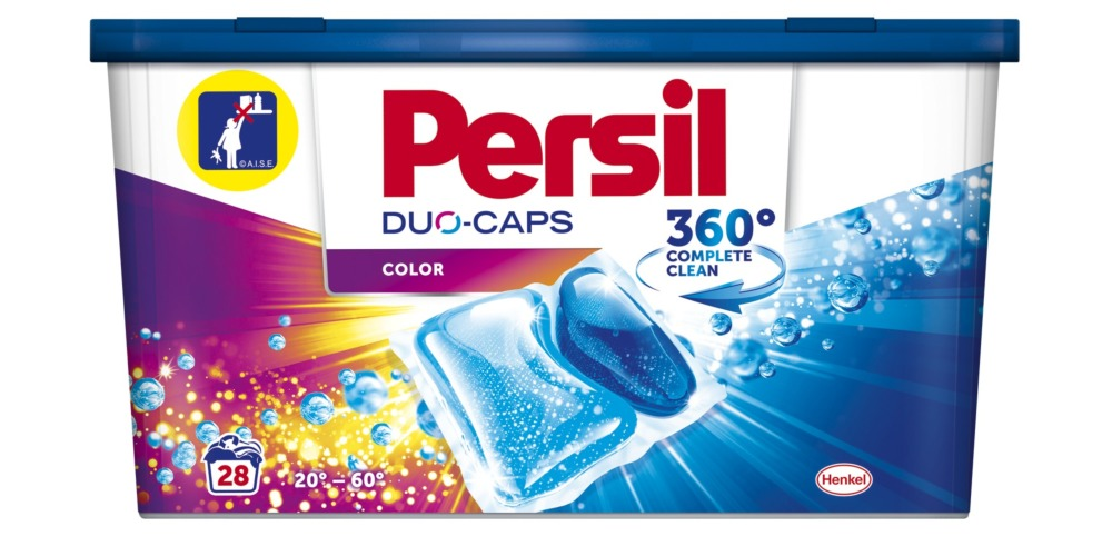 Detergent automat capsule Persil Duo-Caps Color, 28 spalari, 28 buc