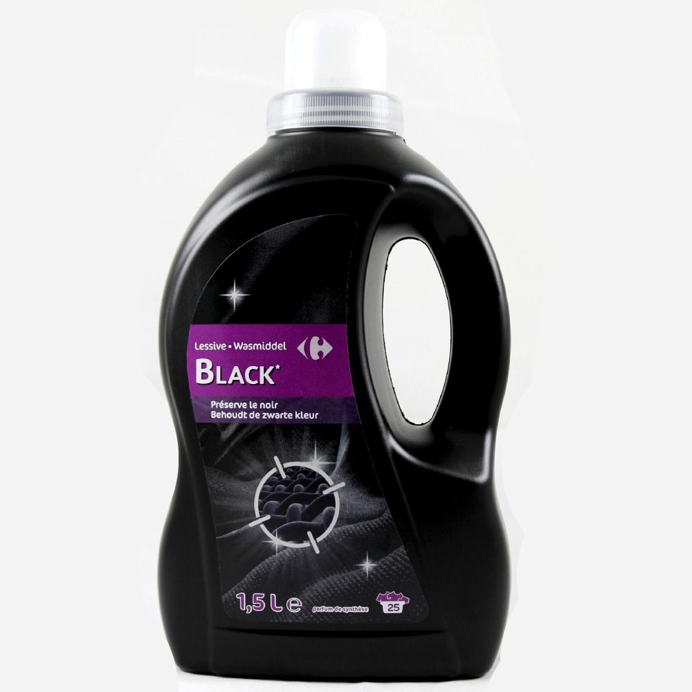 Detergent pentru haine negre, 25spalari, Carrefour 1.5l