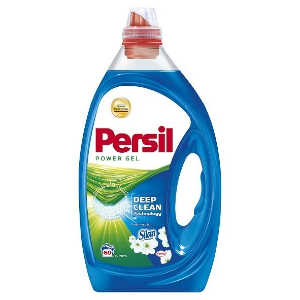 Detergent automat lichid Persil Power Gel Freshness by Silan, 60 spalari, 3l