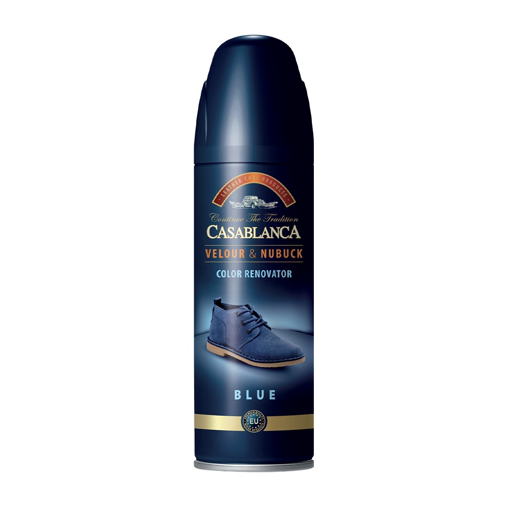 Spray nubuck Casablanca Albastru, 200 ml