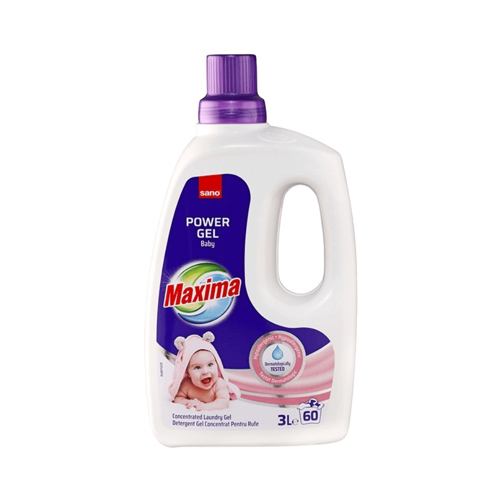 Detergent lichid Maxima Baby 60spalari Sano 3l