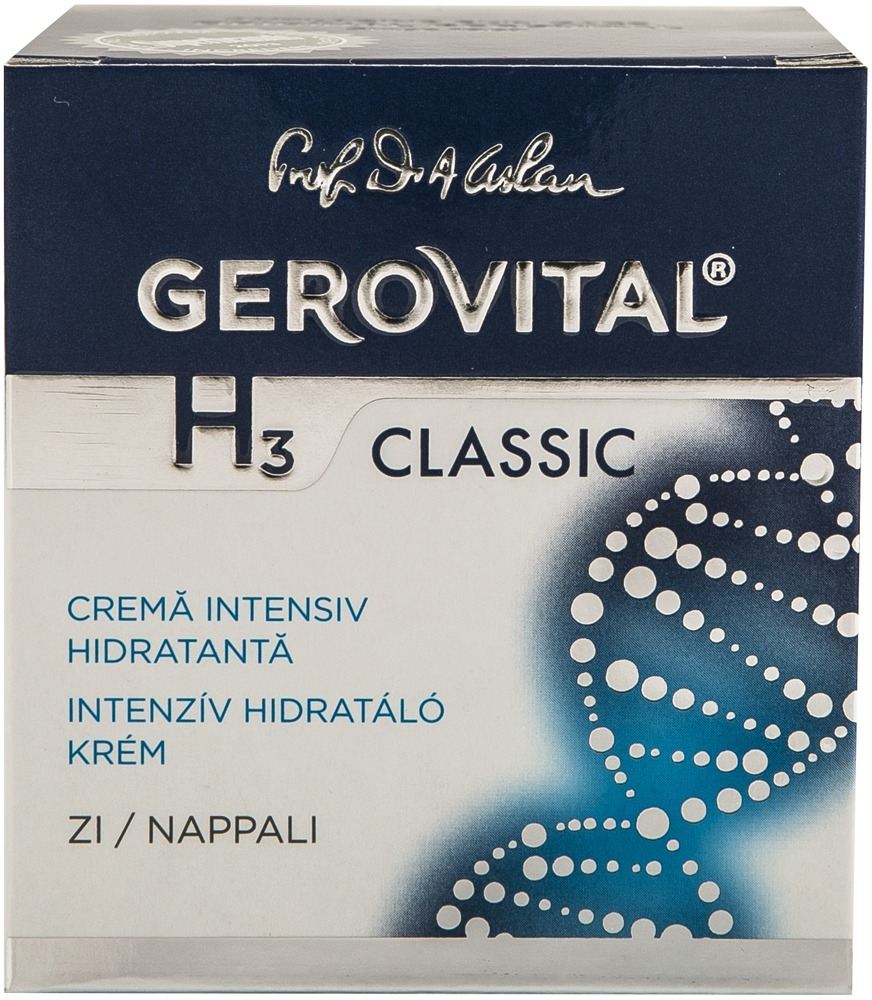 Crema de zi intens hidratanta Gerovital H3 Classic 50 ml