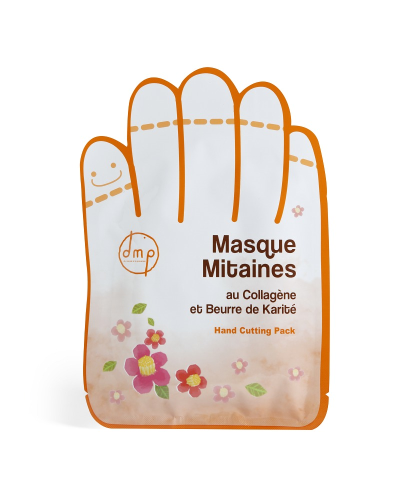 Manusi masca pentru maini  cu colagen si unt de karité DMP Provence