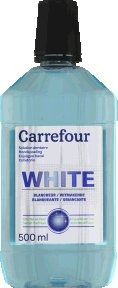 Apa de gura pentru albire Carrefour 500ml