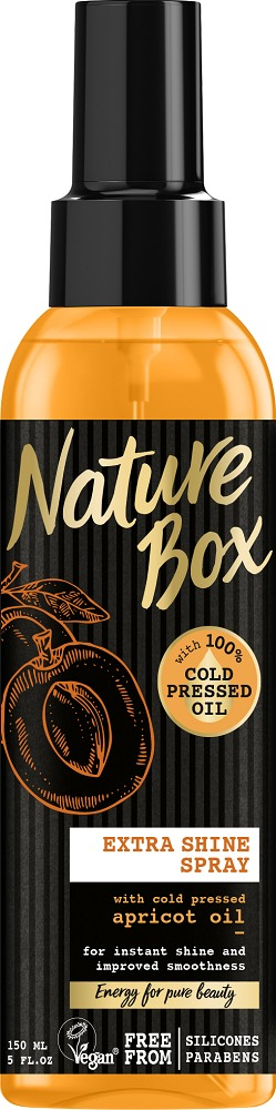 Ulei de corp cu piersica Nature Box 150 ml